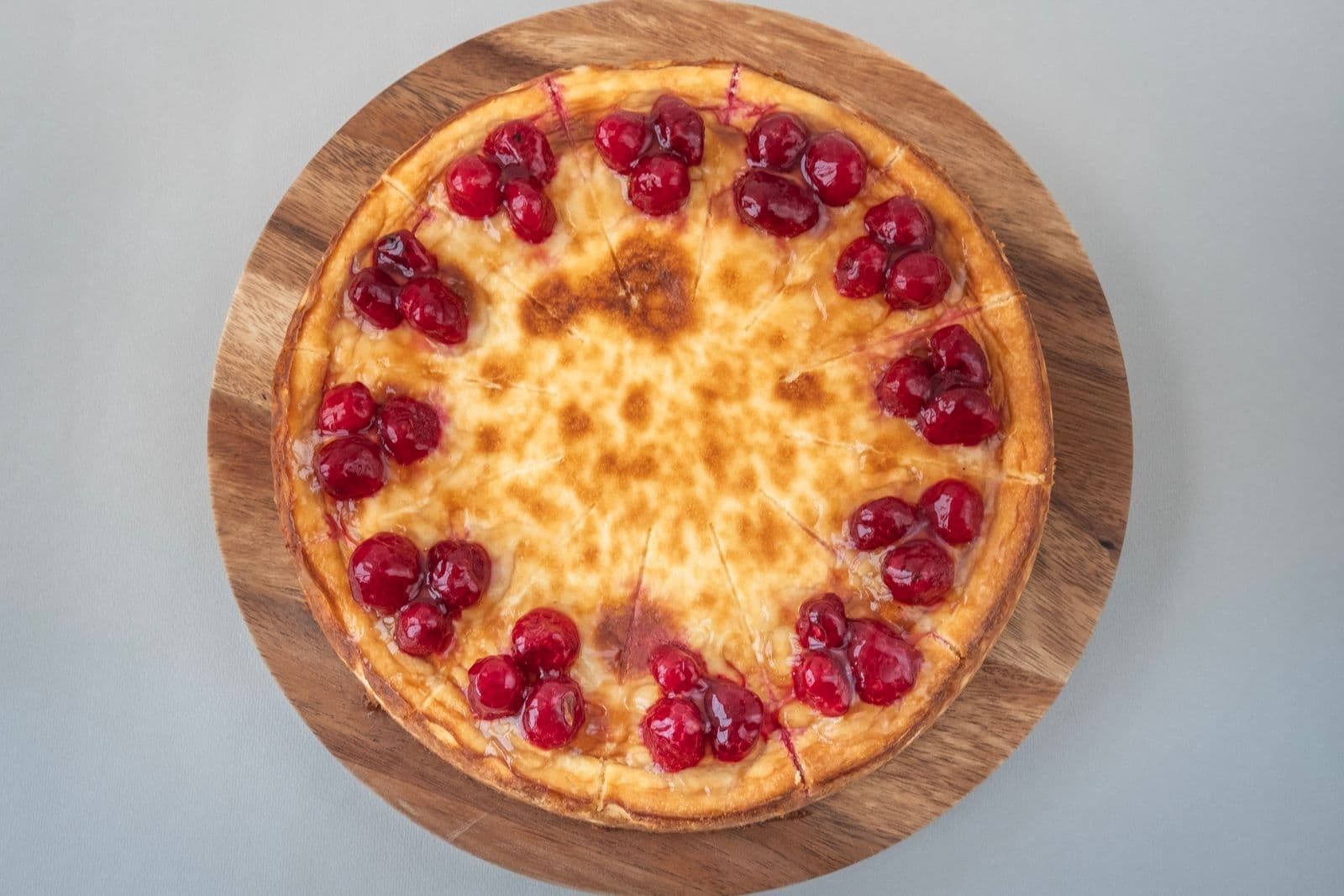 Mascarpone cheesecake vaarikatega