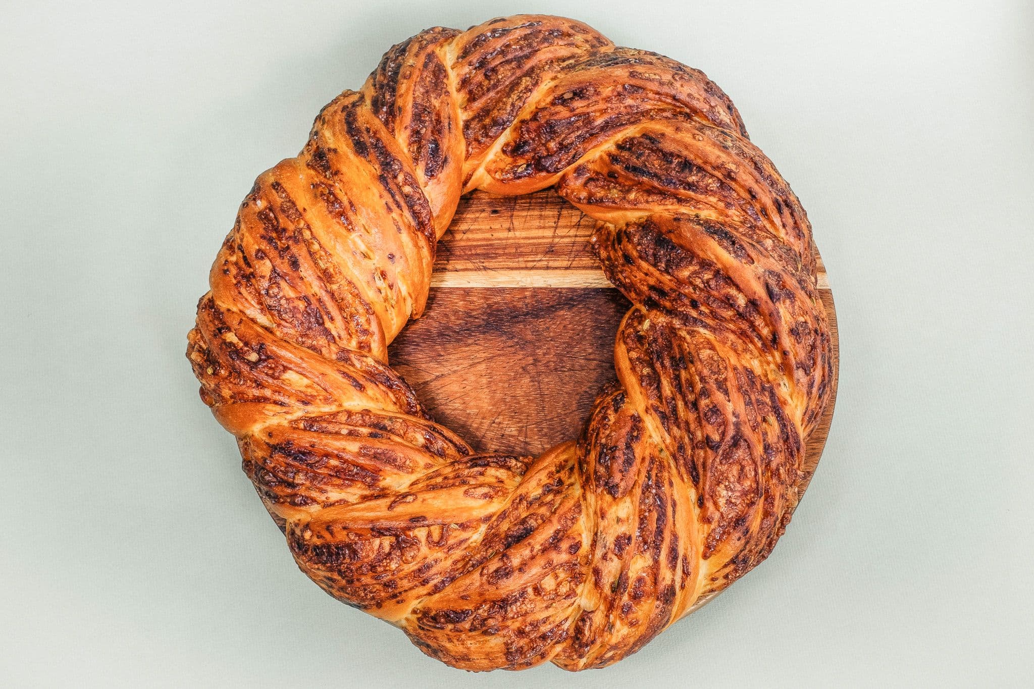 Juustukringel fenkoliseemnetega