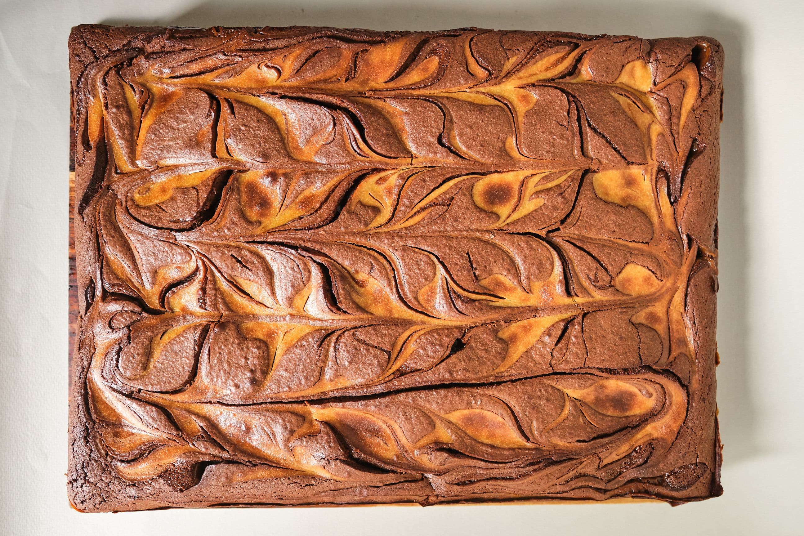 Soolakaramelli-kõrvitsa šokolaadibrownie